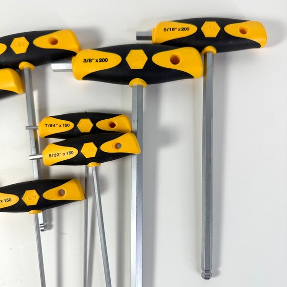 Wiha Machinist Tools Hex Keys Set of 10 Various Sizes - Picture 3 of 6